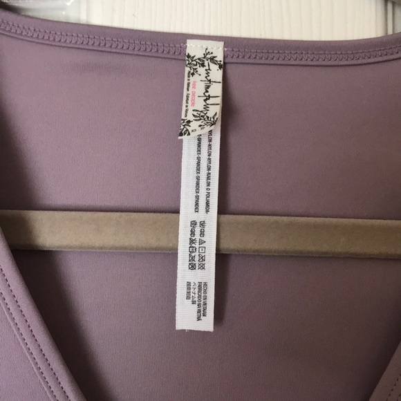 NWT Free People Body Suit. XS lavender - Picture 6 of 7